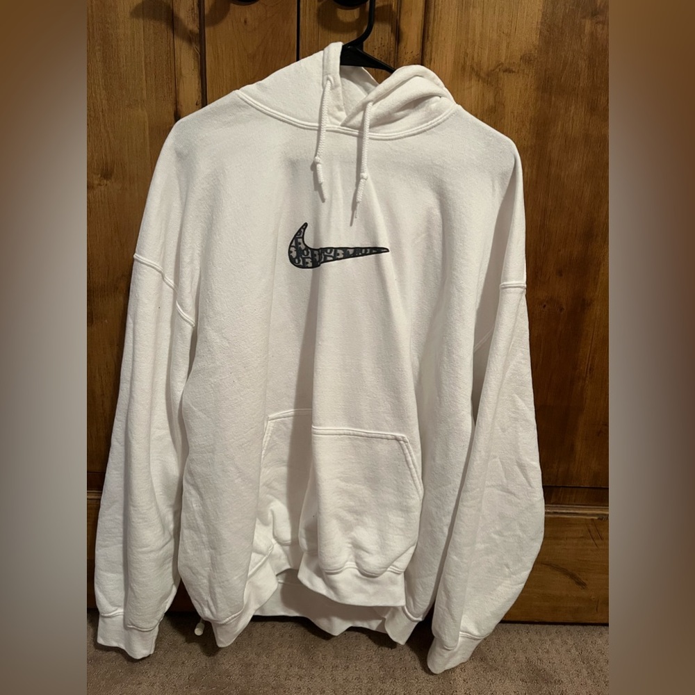 Dior Nike Check Hoodie